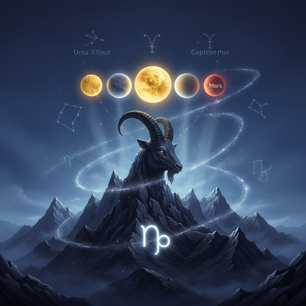 The Capricorn Stellium: A Masterclass in Ambition - Astrology article image