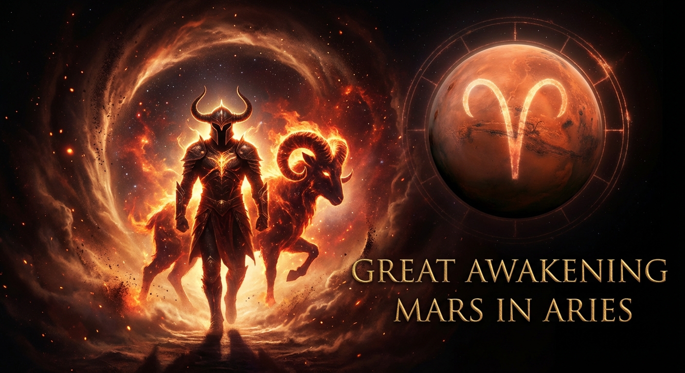 Mars w Baranie 2026: Wielkie Przebudzenie Energii i Czas Odważnego Działania - Astrology article image