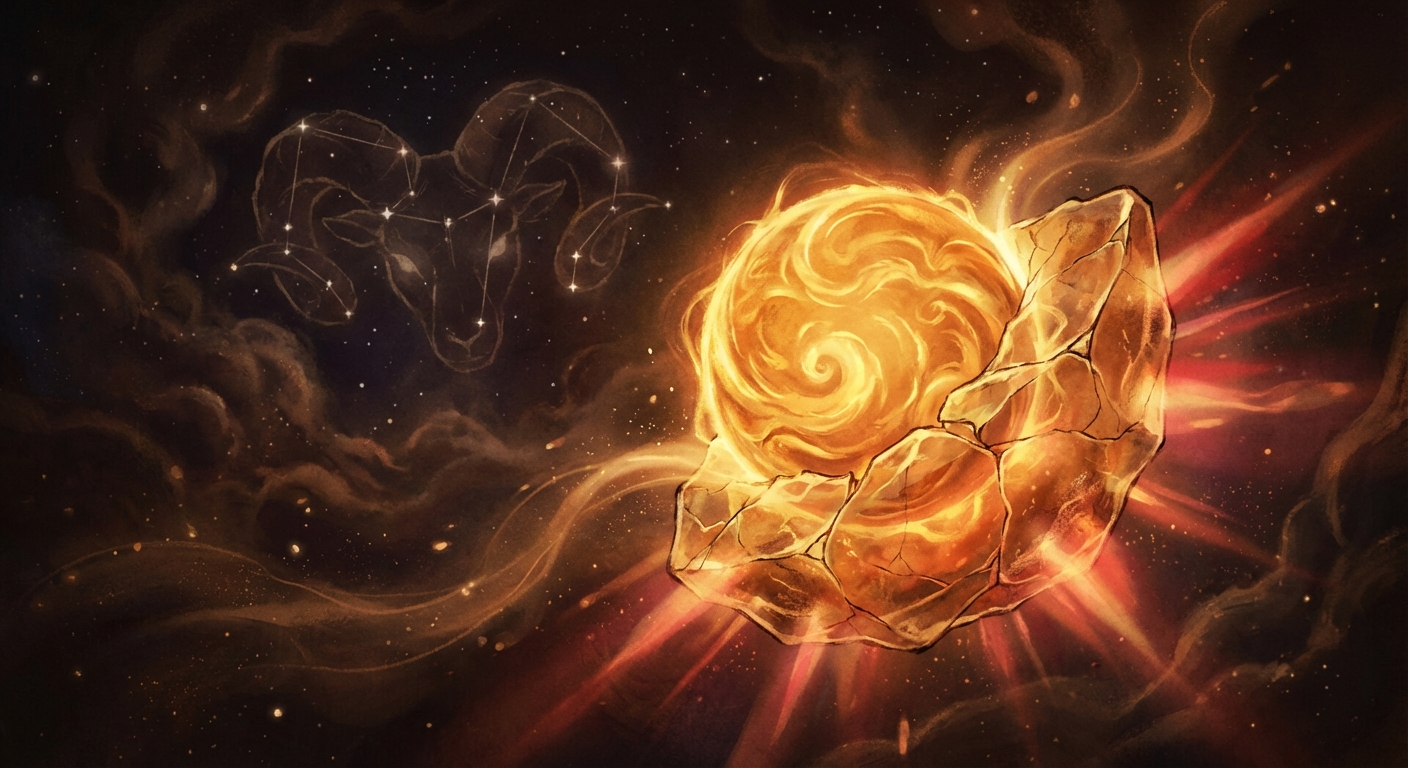 Uzdrowienie Ran Przeszłości: Słońce spotyka Chirona w Baranie. Czas na odważną autentyczność. - Astrology article image