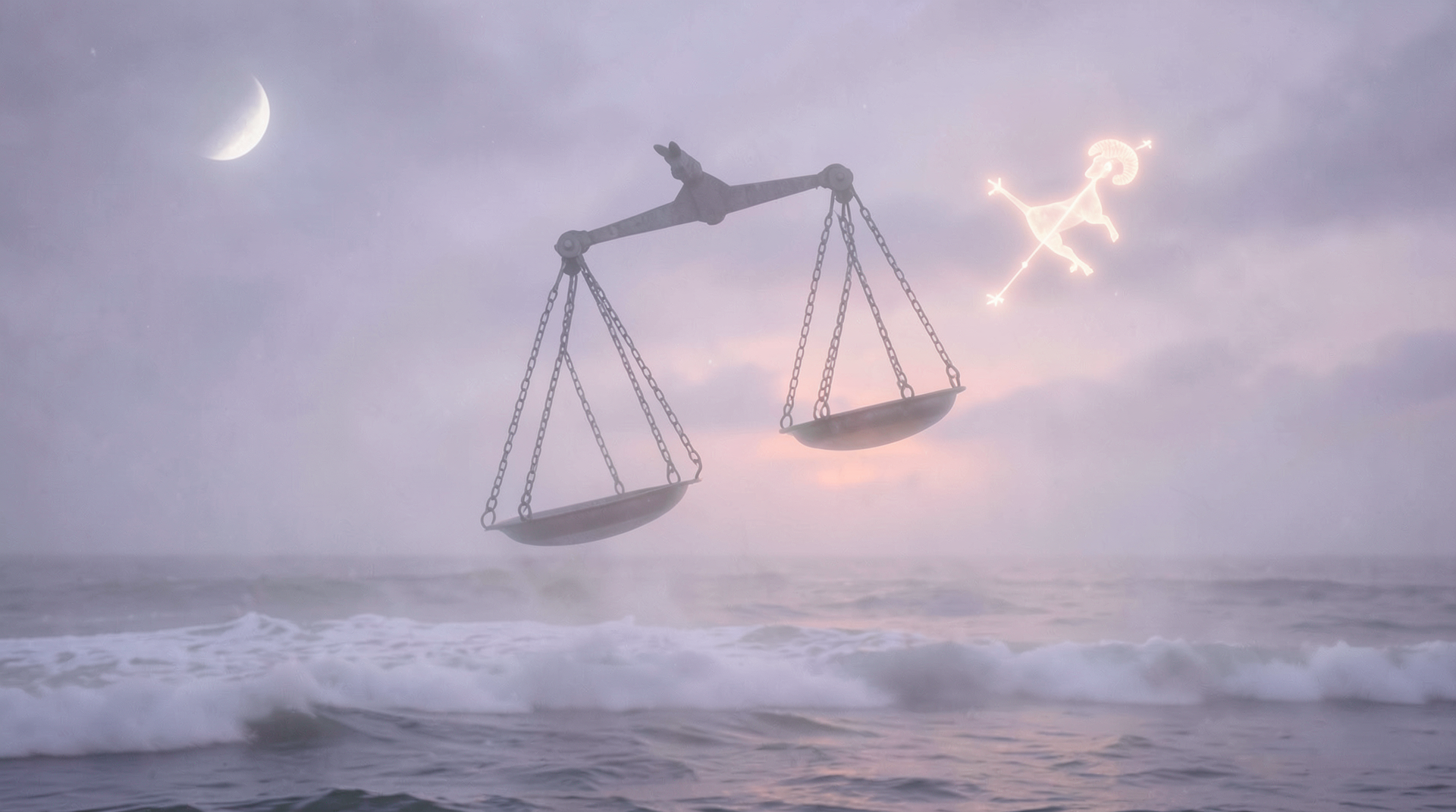 Moon Opposite Neptune (July 19): The Weekend the Libra Moon Squares Off With the Fog of Aries - Astrology article image