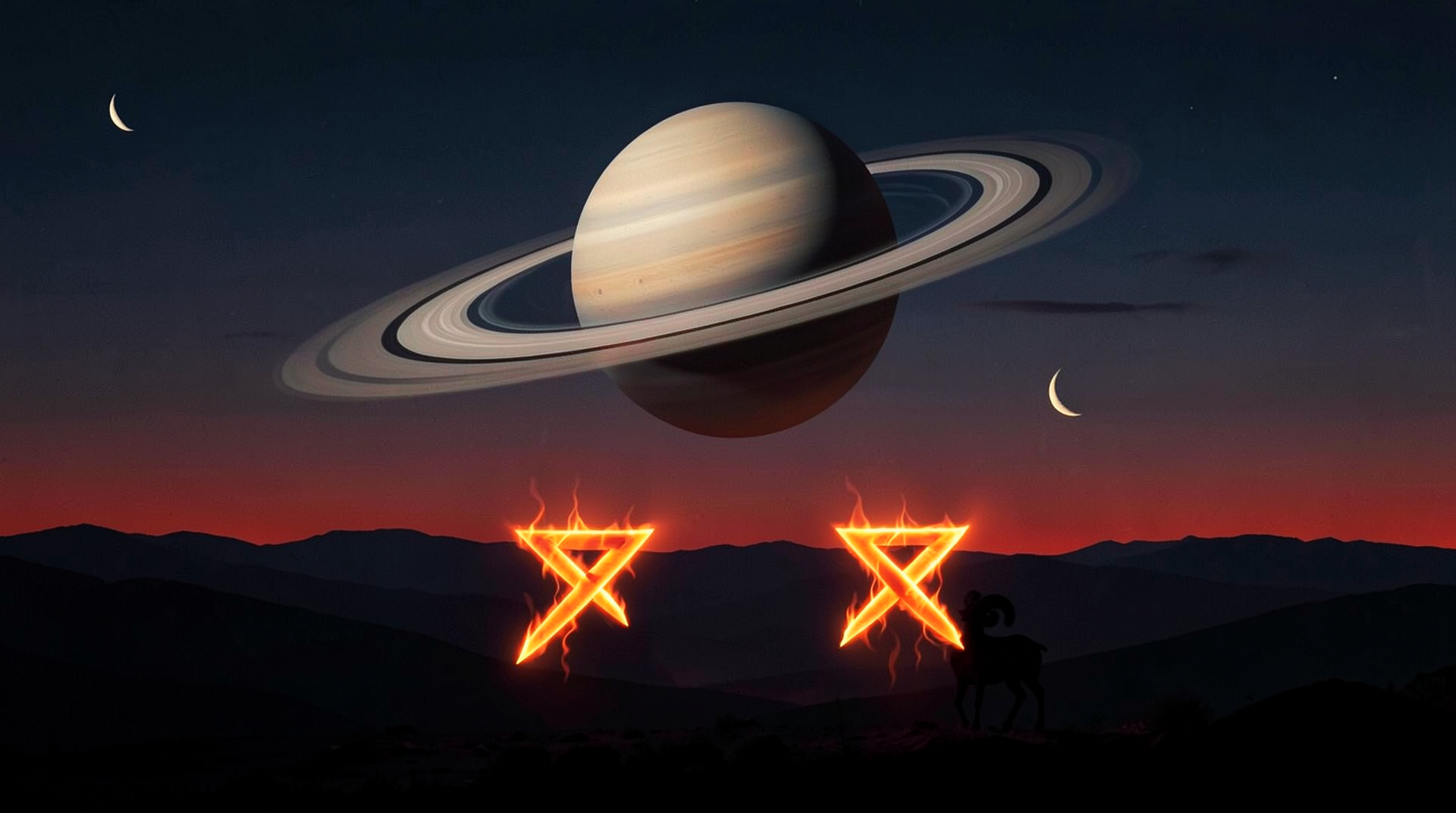 Trump Orders New US Attacks on Iran: The Astrology of an Escalation Under Saturn's Frozen Gavel - Astrology article image