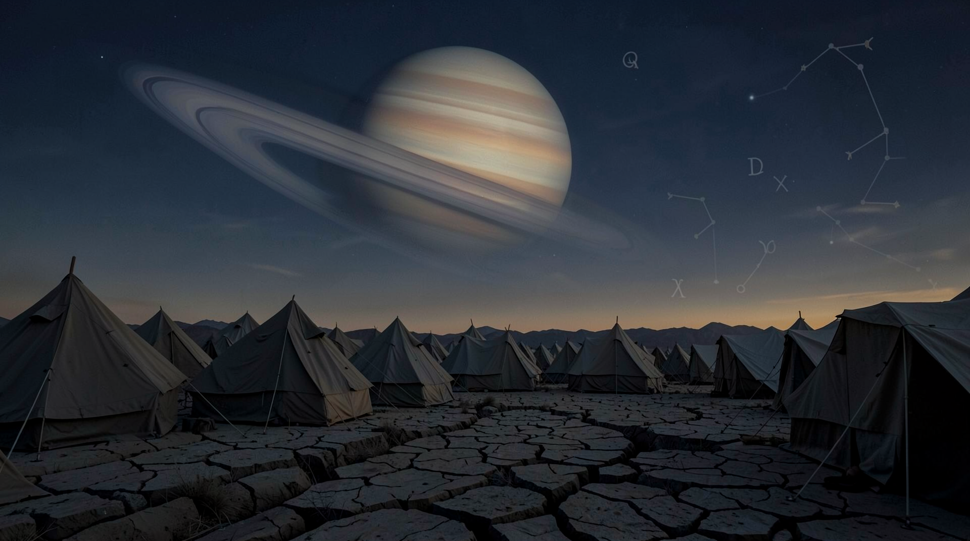 20,231 Venezuelans in Temporary Camps: The Astrology of a Nation Shaken — Saturn on the Descendant, Mars Opposition, and the Long Road to Recovery - Astrology article image