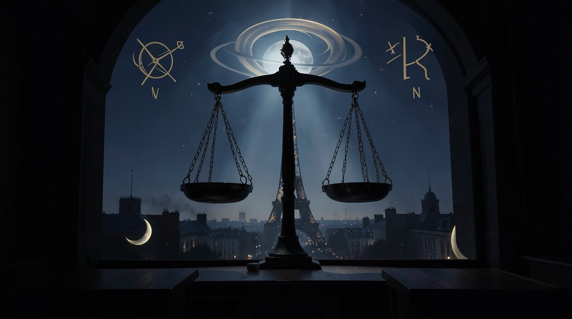 Marine Le Pen Sentenced in EU Funds Case: Saturn's Gavel Falls on a Leo Sun — The Astrology of a 2027 Presidential Bid Derailed - Astrology article image