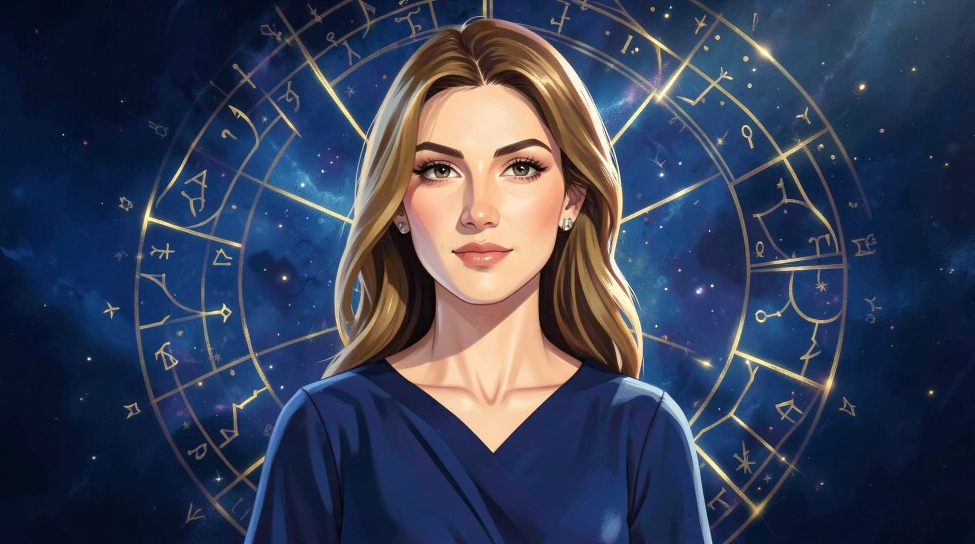 Portrait illustration of Jennie