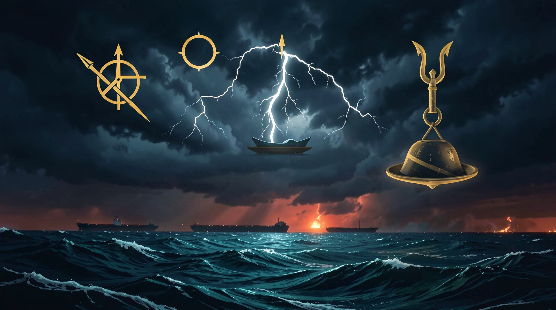 The Weak Point of the World: U.S. Strikes Iran Over Hormuz Shipping — and the Mars–Uranus Astrology of a Trade Lifeline Under Fire - Astrology article image