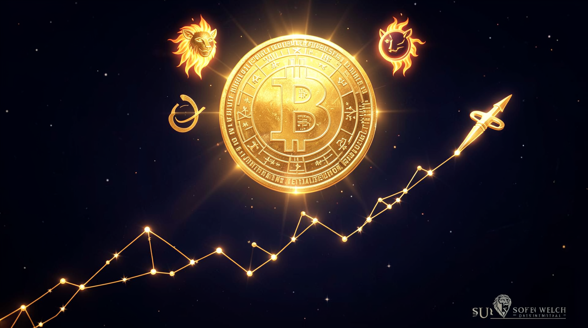 The Golden Ledger: Bitcoin Smashes Records at $112,000 as Sovereign Wealth Funds Arrive — and the Astrology of an Asset That Went Mainstream - Astrology article image