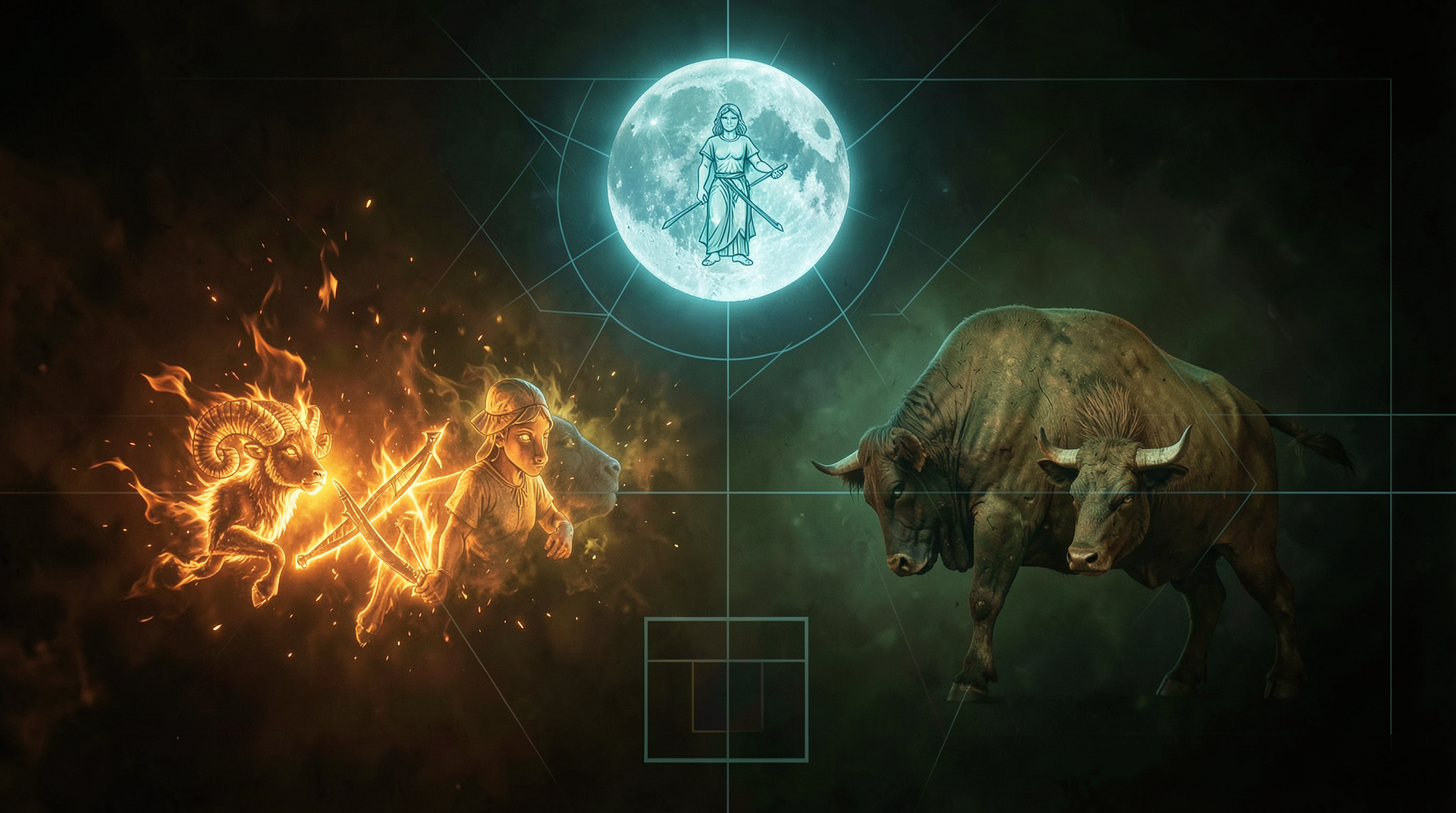 Fire Hands Off to Earth Under a Fixed-Air Moon: The Elements and Modalities Behind the Aug 24–30 Sky - Astrology article image