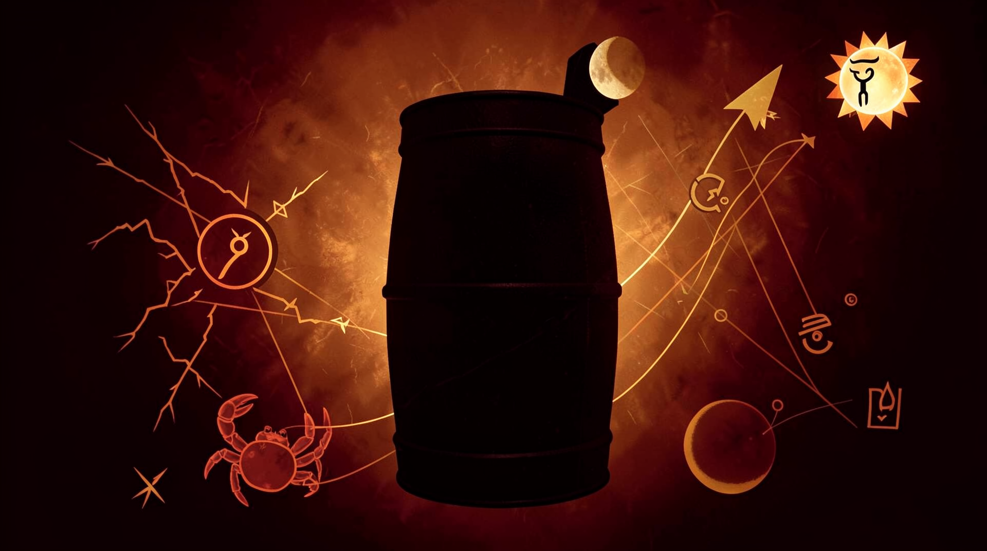 Oil Prices Surge as Middle East Hostilities Escalate: The Astrology of the Barrel and Inflation's Shadow - Astrology article image