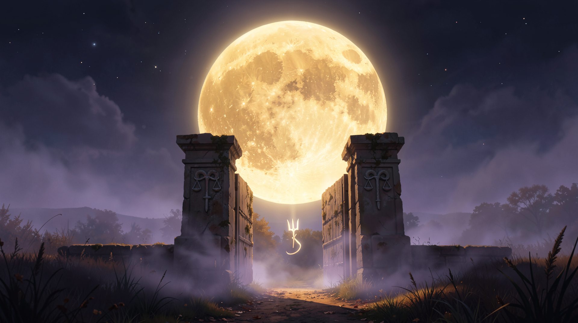 Harvest Moon at the Ram's Gate: The Sept 26 Full Moon in Aries Meets Neptune - Astrology article image