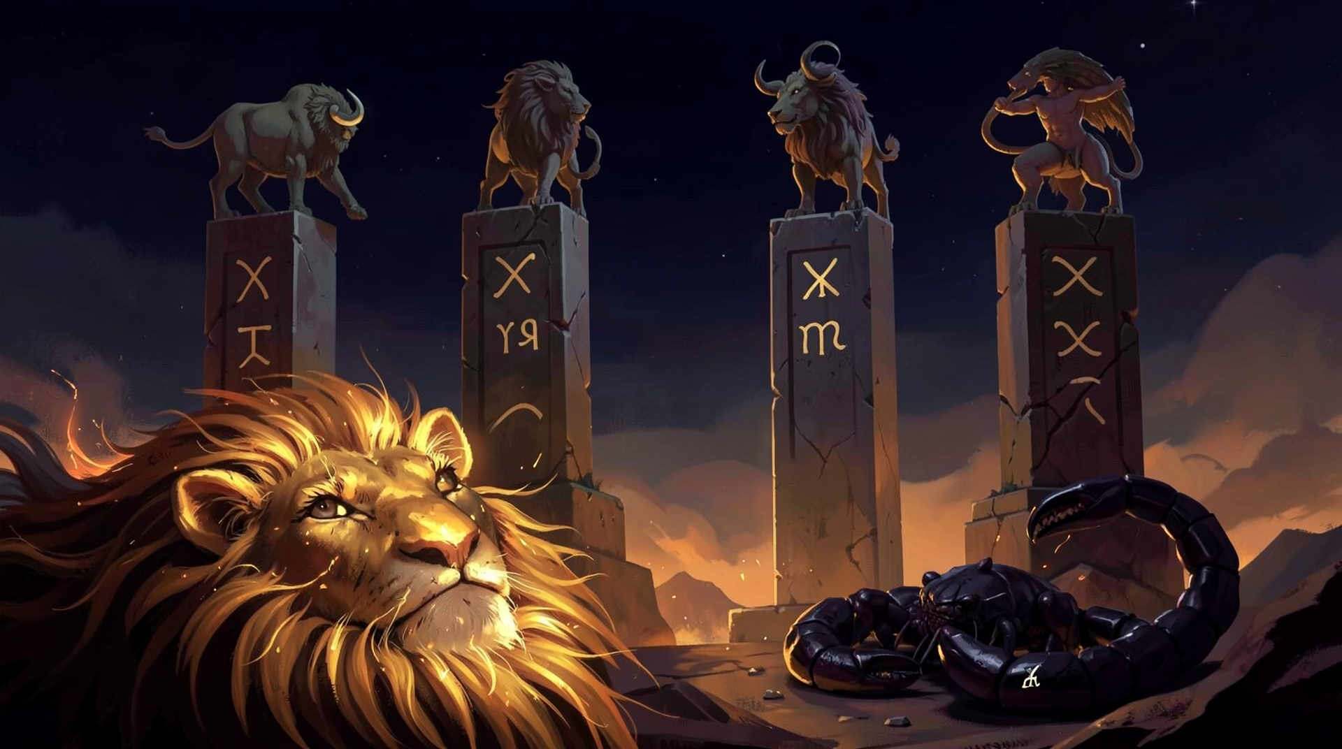 The Fixed-Sign Fortress: Leo Mars–Jupiter, Scorpio Venus–Mercury and Why This Week Has No Quick Fixes - Astrology article image